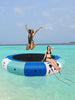 Inflatable Water Trampoline for Lake 10ft/12ft/15ft, Blue/Yellow