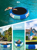 Inflatable Water Trampoline for Lake 10ft/12ft/15ft, Blue/Yellow