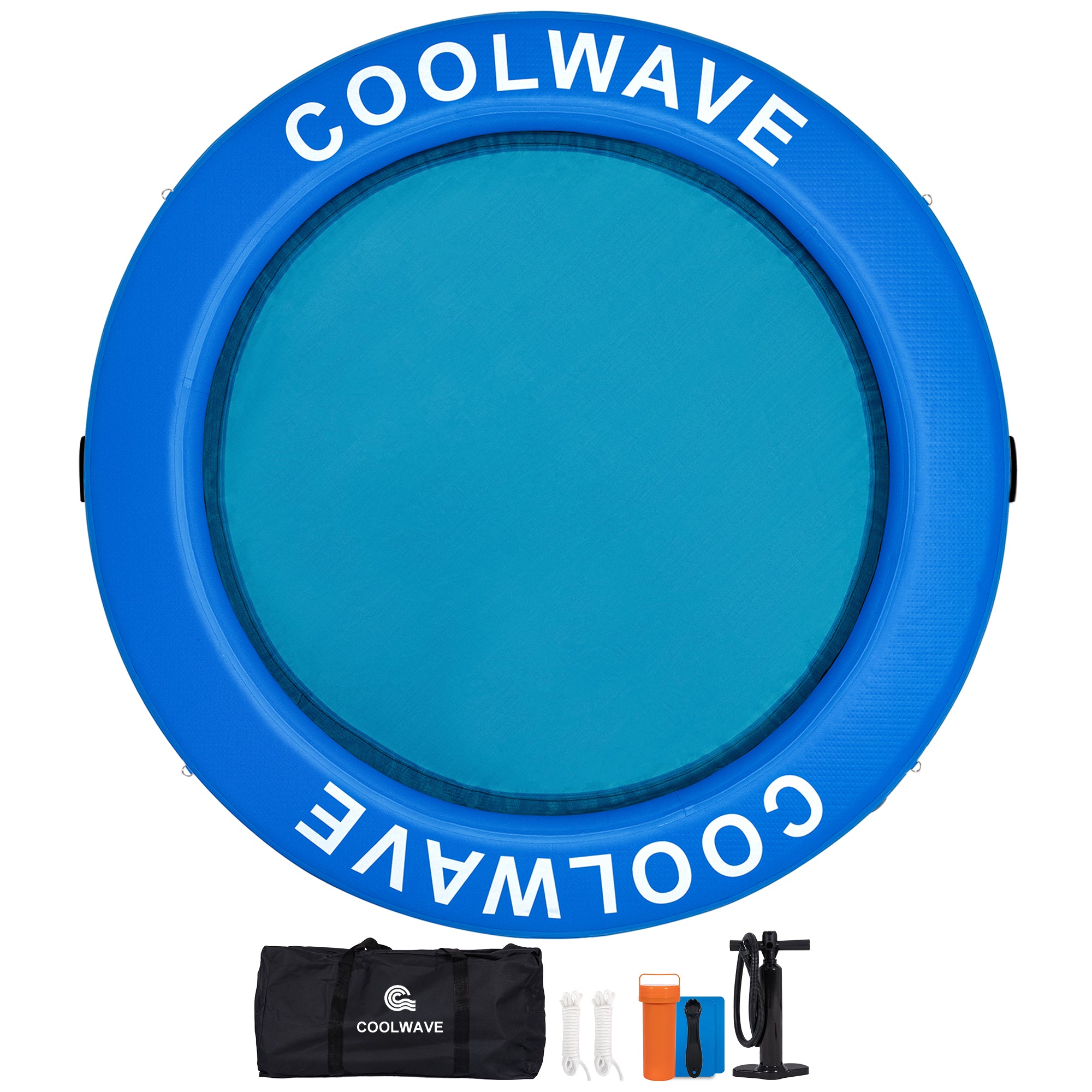 Inflatable Water Hammock Float Ring for Parties