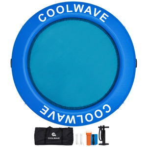 Inflatable Water Hammock Float Ring for Parties