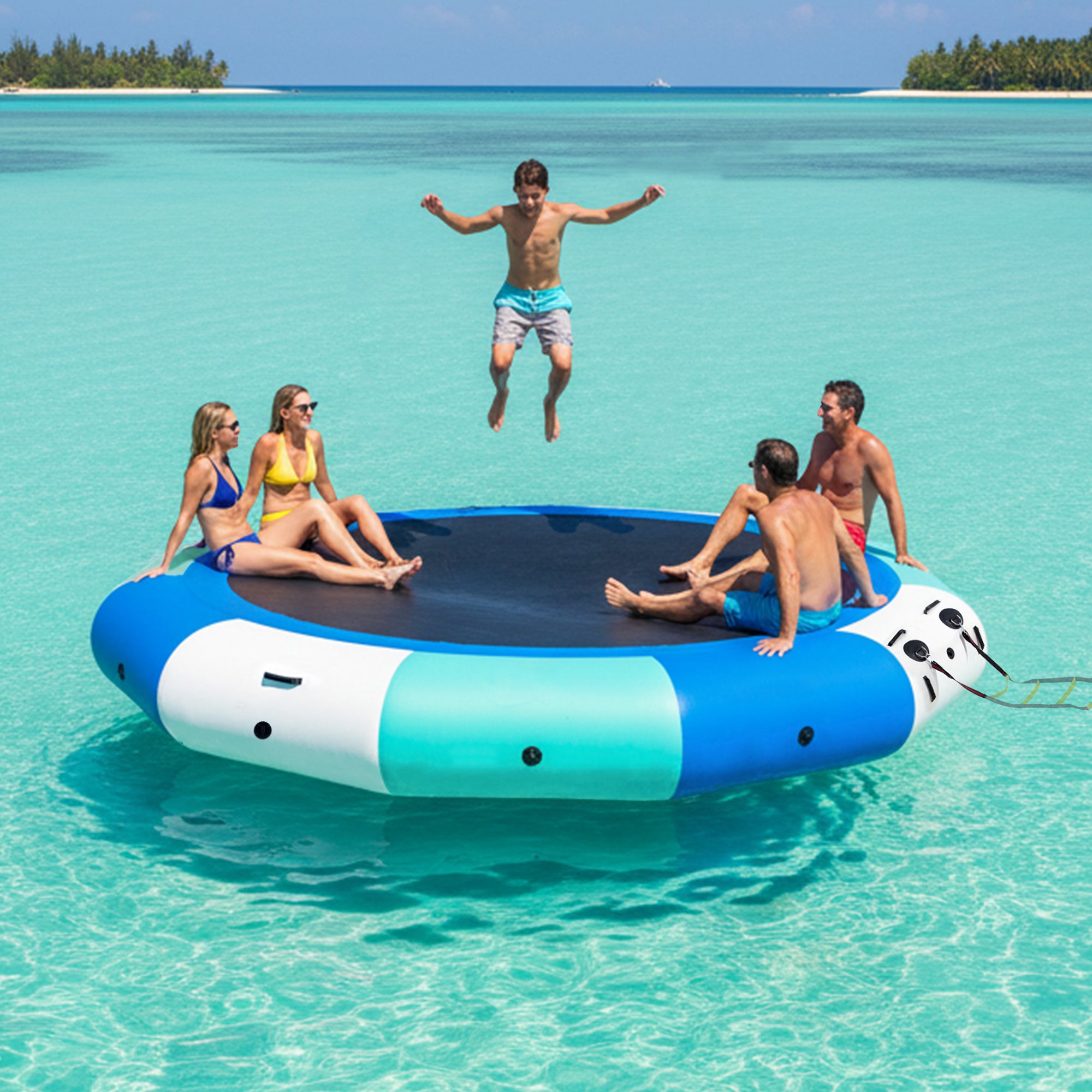 Inflatable Water Trampoline for | Fun and Exciting – COOLWAVE