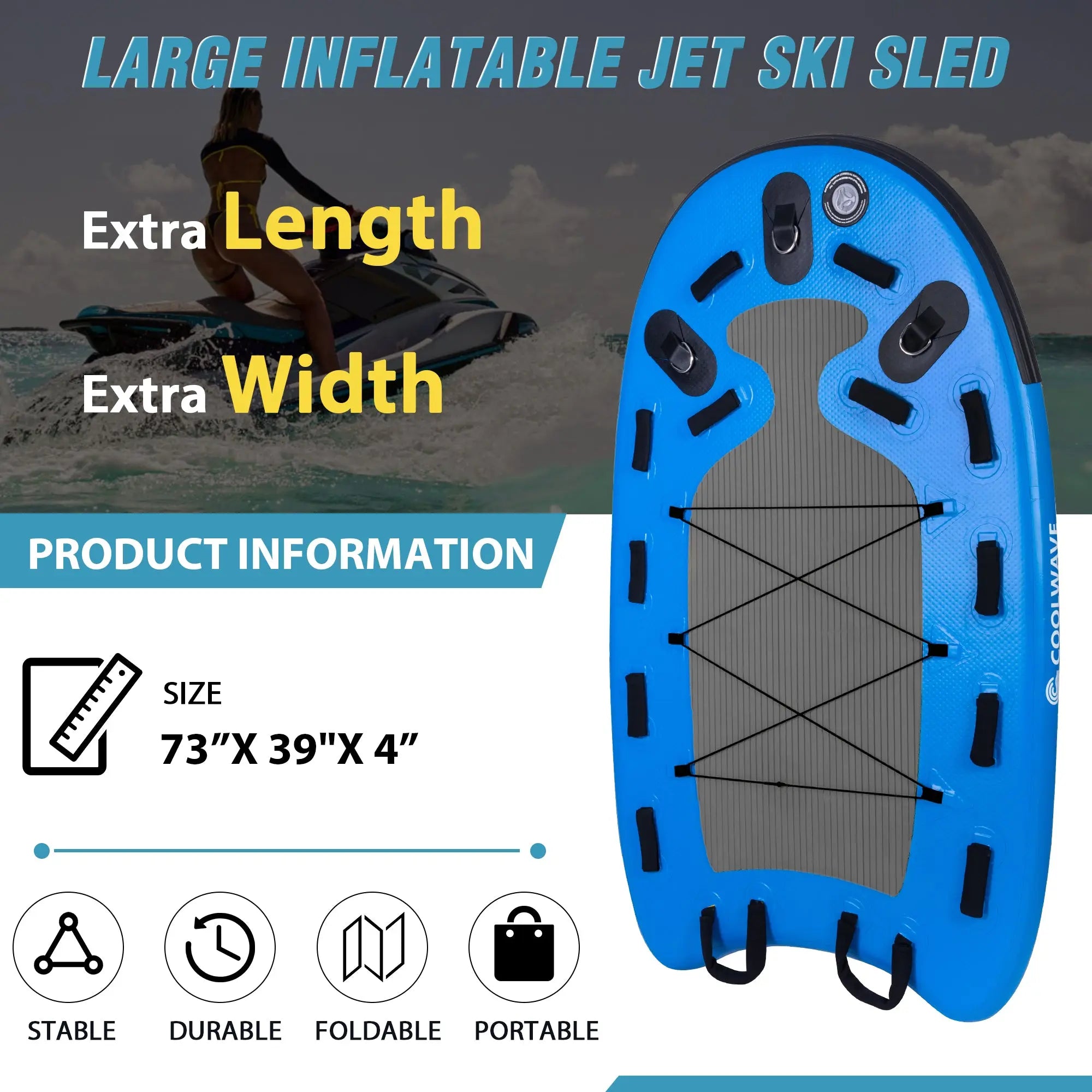 High-Quality Water Rescue Sled for Emergencies – COOLWAVE