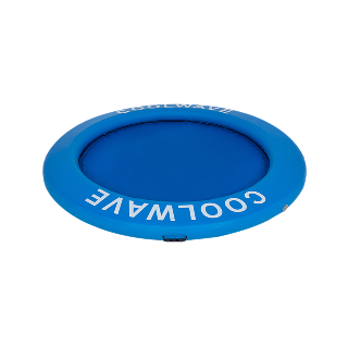 Inflatable Water Hammock 8ft, Blue/Pink